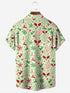 Men's Christmas Funny Graphic Short Sleeve Hawaiian Shirt